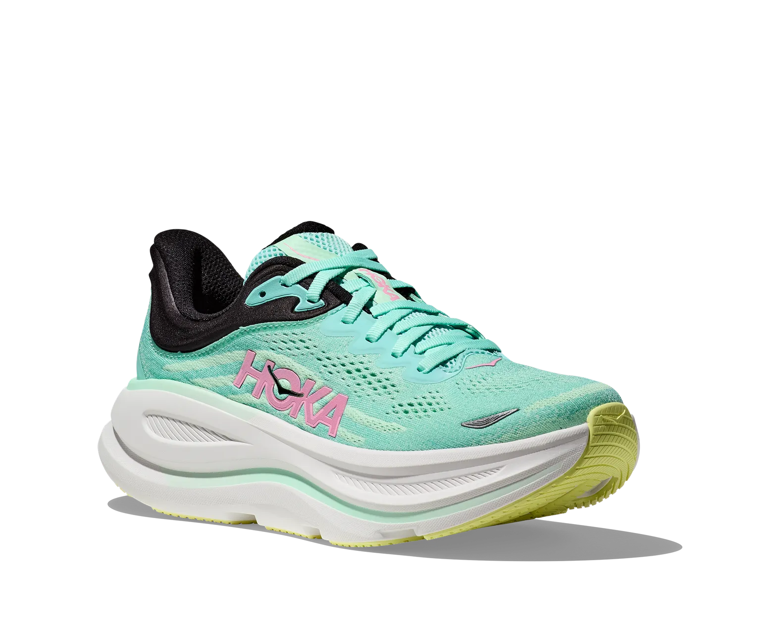Hoka Women's BONDI 9 BLUE SPARK / MINT FLUORITE