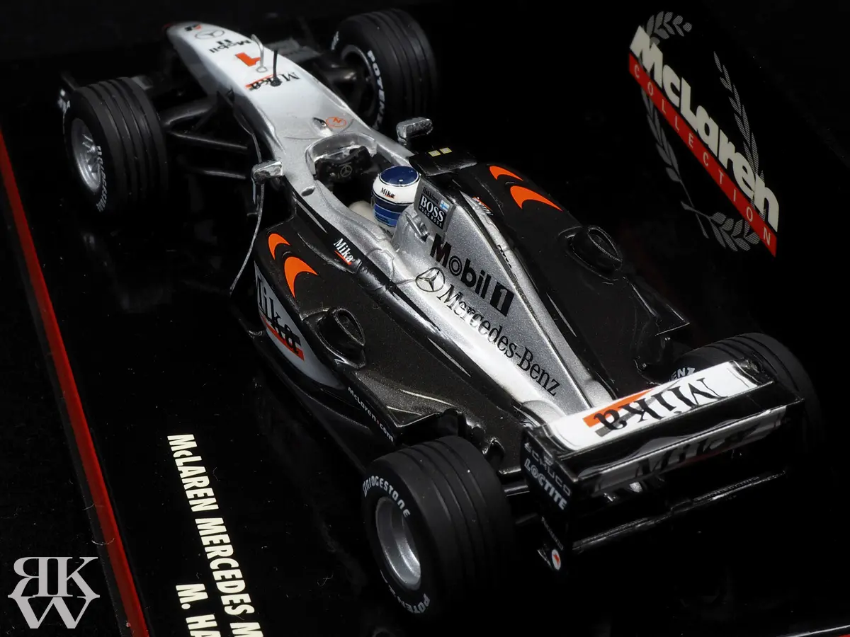 ミニチャンプス 1/43 マクラーレン メルセデス MP4/15 ミカ