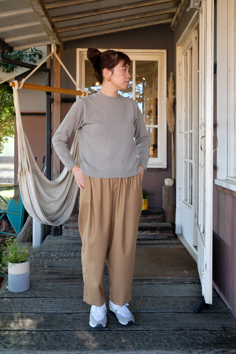 Veritecoeur ウールパンツ - SUSCON + RUSTIC HOUSE ONLINESTORE