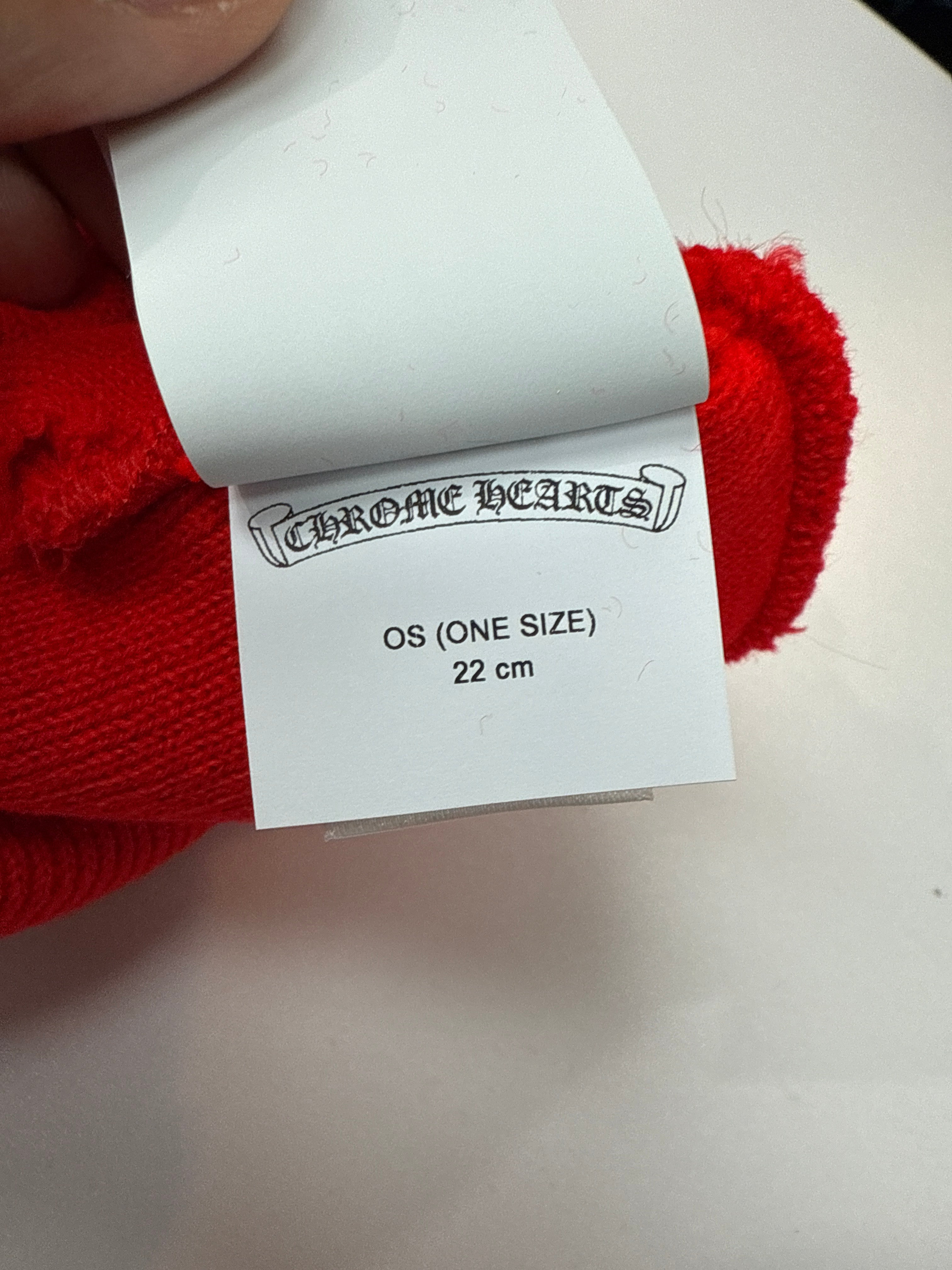 Chrome Hearts Red Watch Cap – Rush Hour