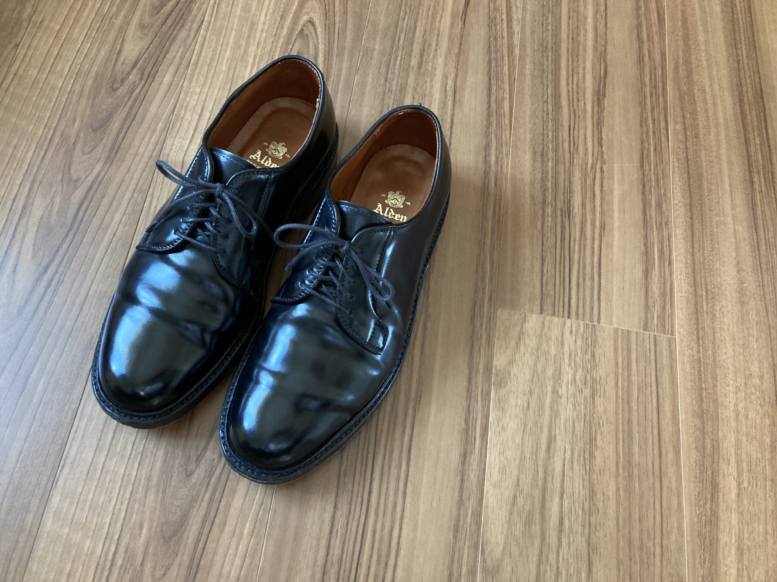 オールデン #9901（Alden）―― 1年半で48回着用。エイジングの様子を