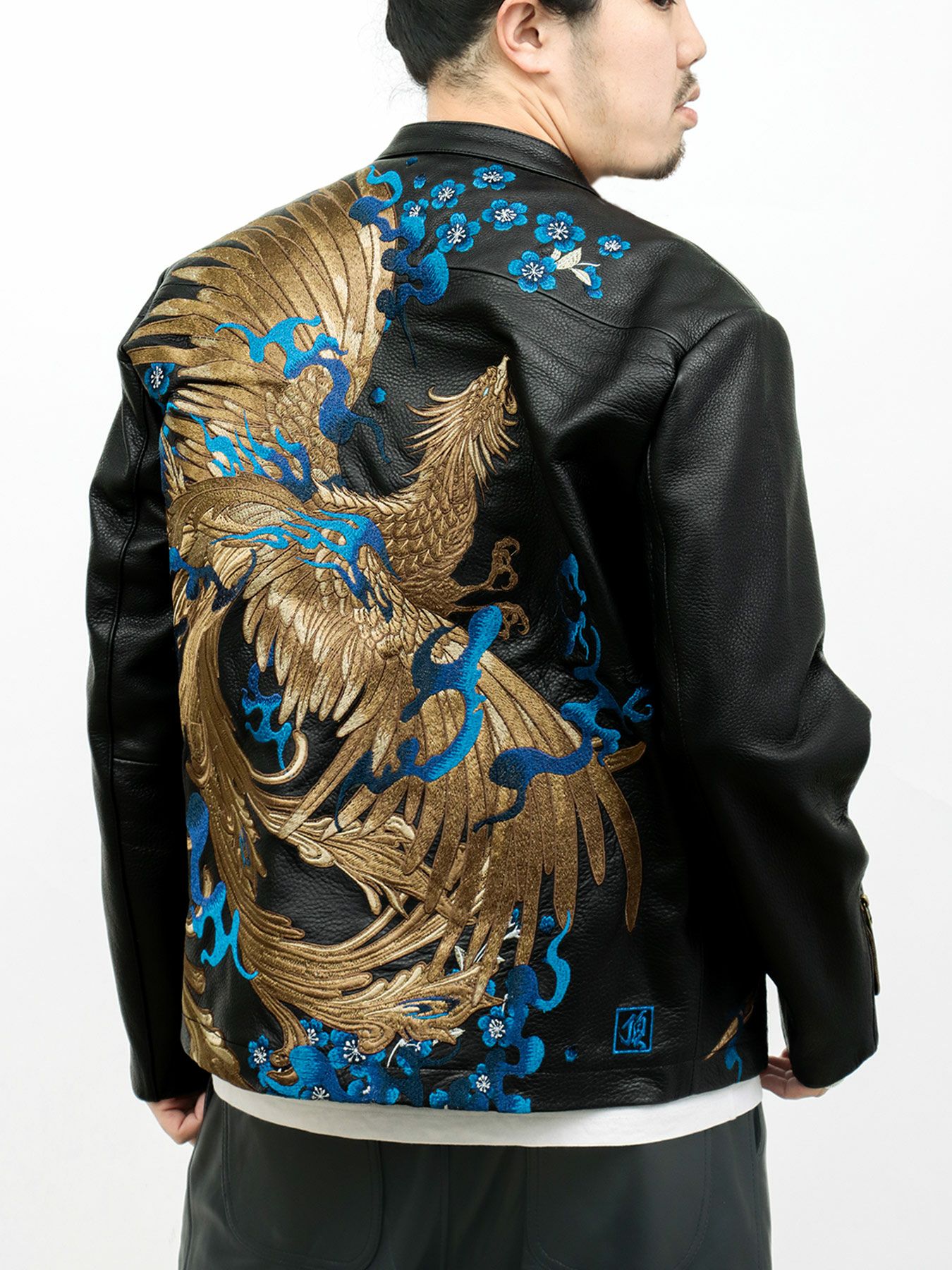 絡繰魂・粋×ONE PIECE】ルフィvsルッチ 決戦リバーシブルスカジャン