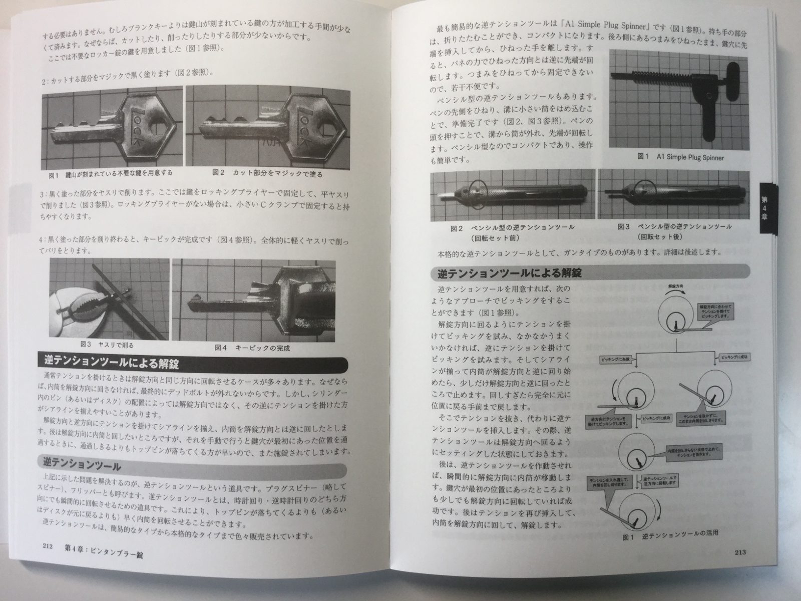 ハッカーの学校 鍵開けの教科書 ＆ 鍵に関する洋書専門冊子 2冊 Amazon