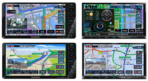 ケンウッド 彩速ナビ、特定販路向け2019年モデル発売へ…初のハイレゾ