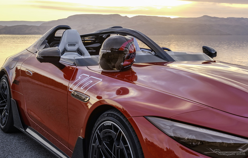 F1と同じやん！」屋根もガラスもない、メルセデスAMG『ピュアスピード