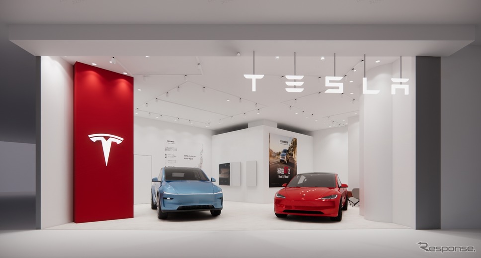 テスラの新ストア、東京錦糸町と埼玉新三郷にオープンへ…大型商業施設