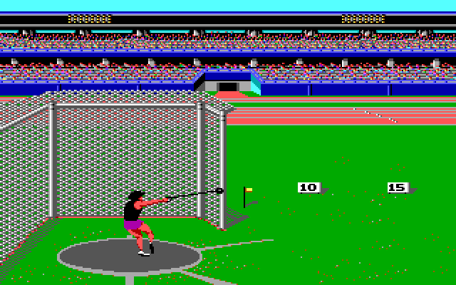 The Games: Summer Edition (1988) by Epyx MS-DOS game