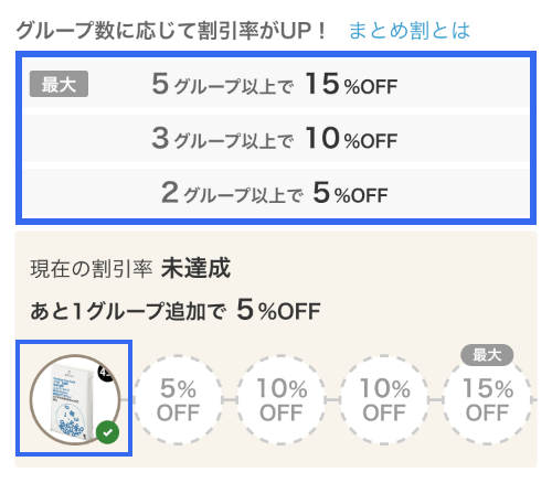 LOHACO - まとめ割とは