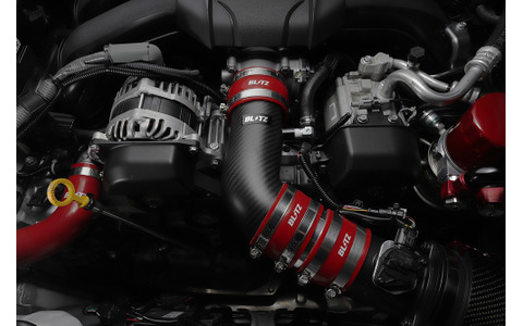 BLITZがGR86（ZN8）／BRZ（ZD8）用にドライカーボン素材を採用した