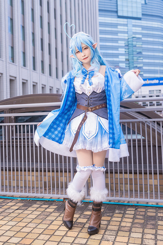 コスプレ】ホロライブ・雪花ラミィが可愛いすぎ！ 注目レイヤー・月野