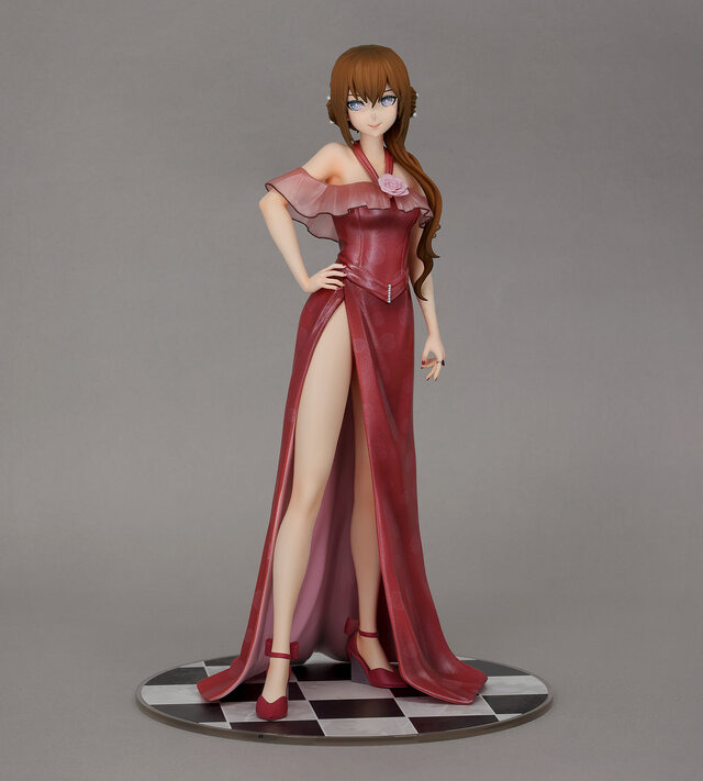 煌びやかな真紅のドレス！『シュタゲ』15周年記念イラストを元に「牧瀬