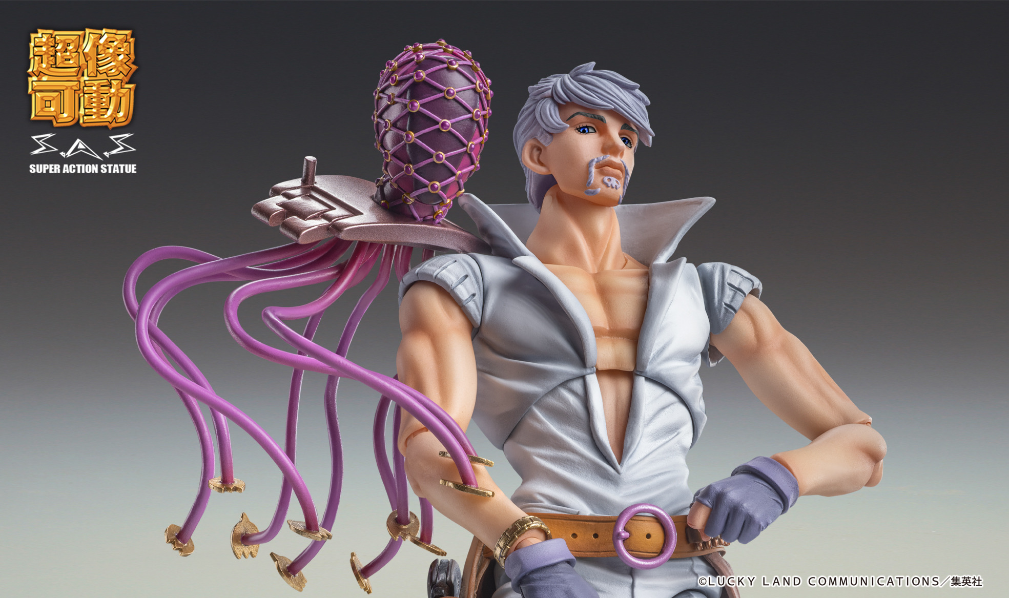 ジョジョ」リンゴォ＆マンダムが可動フィギュア化！ ジョセフはサード