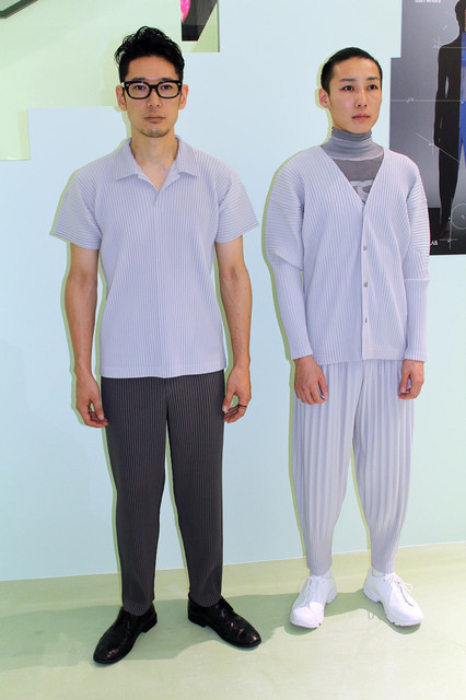 イッセイミヤケからメンズのプリーツ服「オム・プリッセ・イッセイ