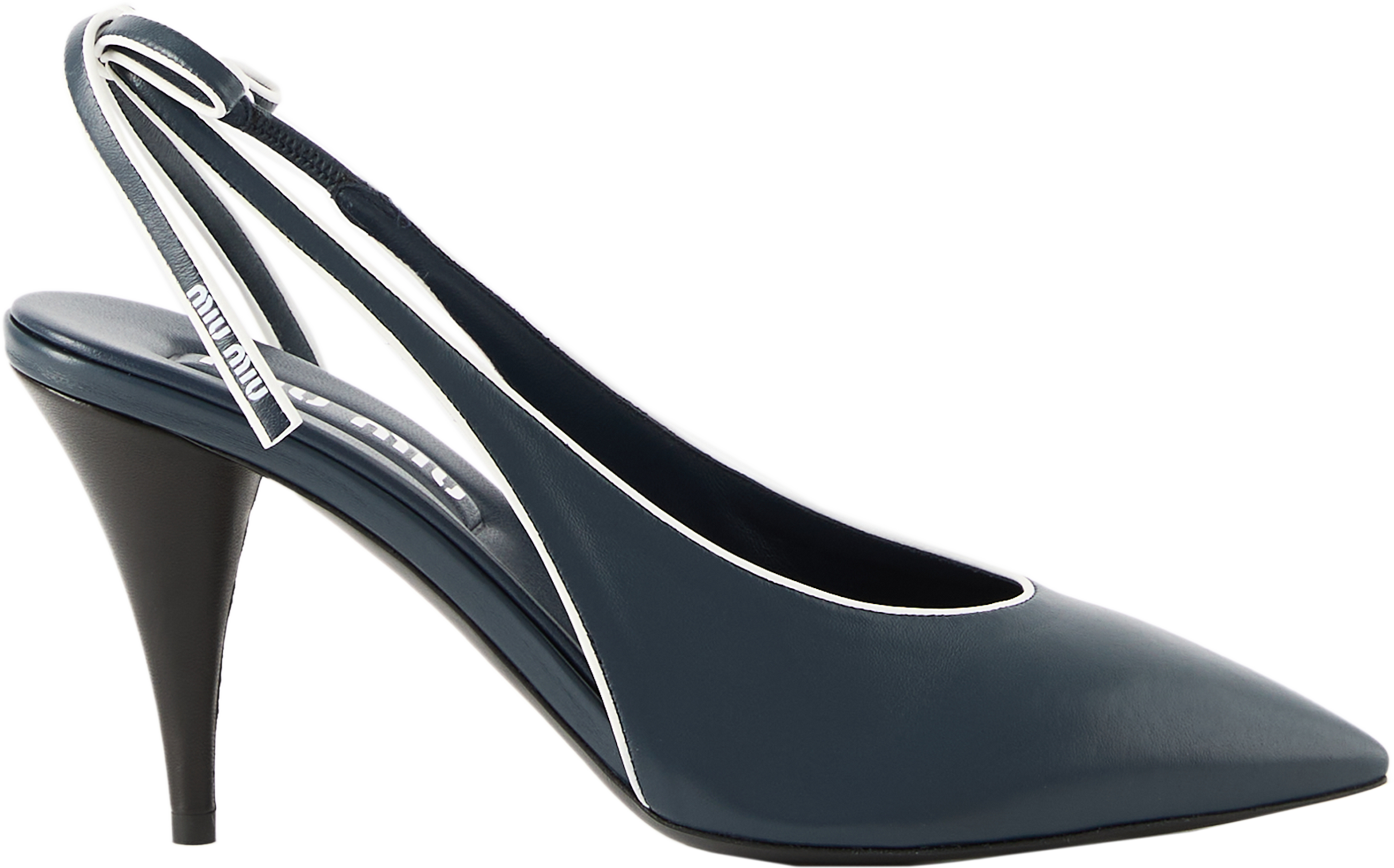 miu miu Slingback pumps blue on UNGER.DE