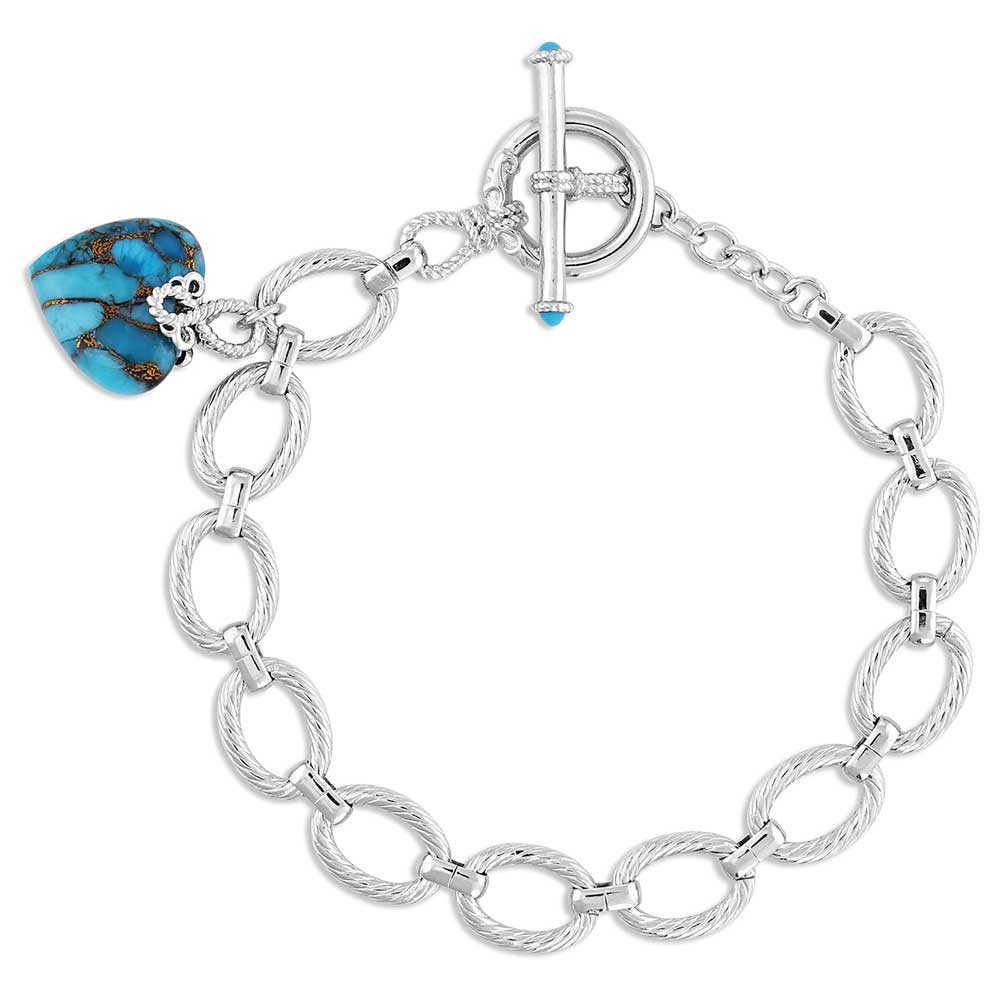 Untamable Heart Of Stone Bracelet | Montana Silversmiths