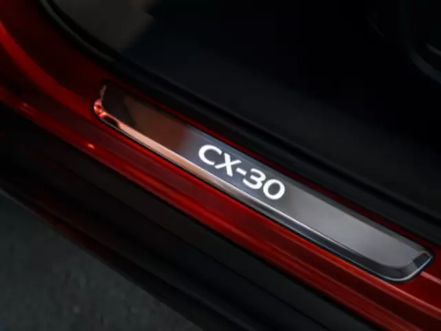 DFR5-V1-370A - Door Sill Trim Plates - Stainless Steel - 2020-2022