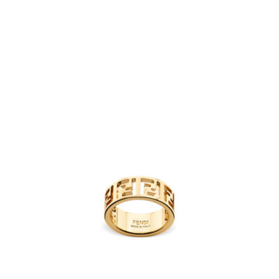Forever Fendi ring Gold finish Gold | Fendi