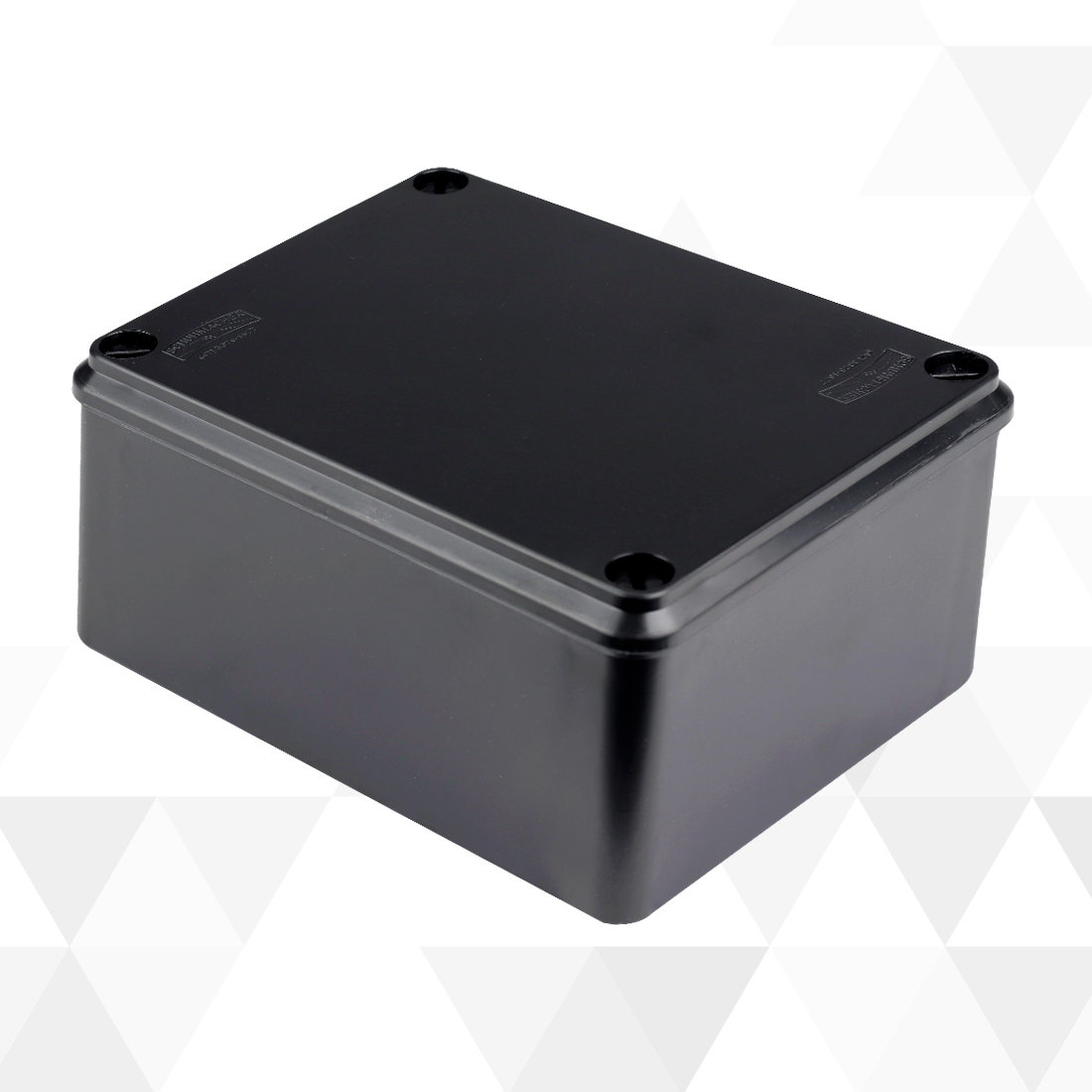 Caixa Multibox 155X115X80MM Preta IP66 - Schuhmacher Materiais