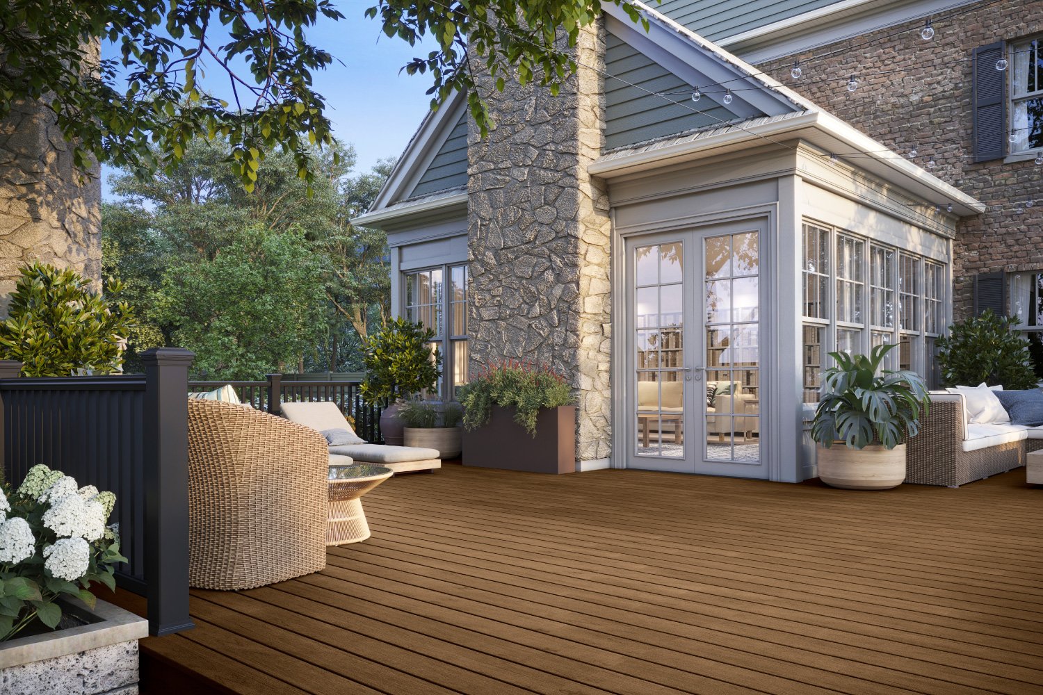 Trex Transcend Lineage Hatteras Composite Decking - Grooved 20