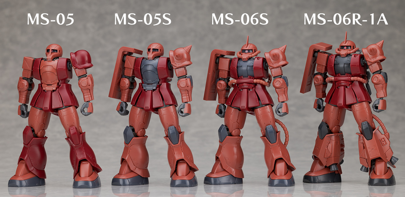 HG シャア専用高機動型ザクII レビュー