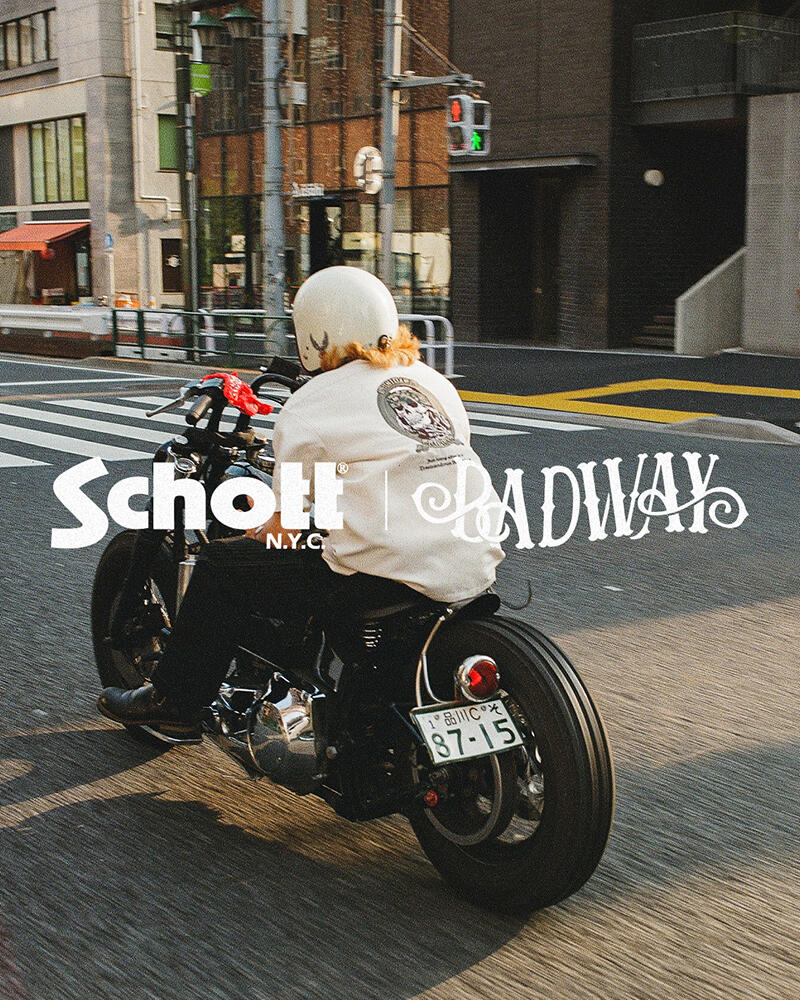 Schott × BADWAY】 コラボアイテム 発売のお知らせ｜Schott NYC