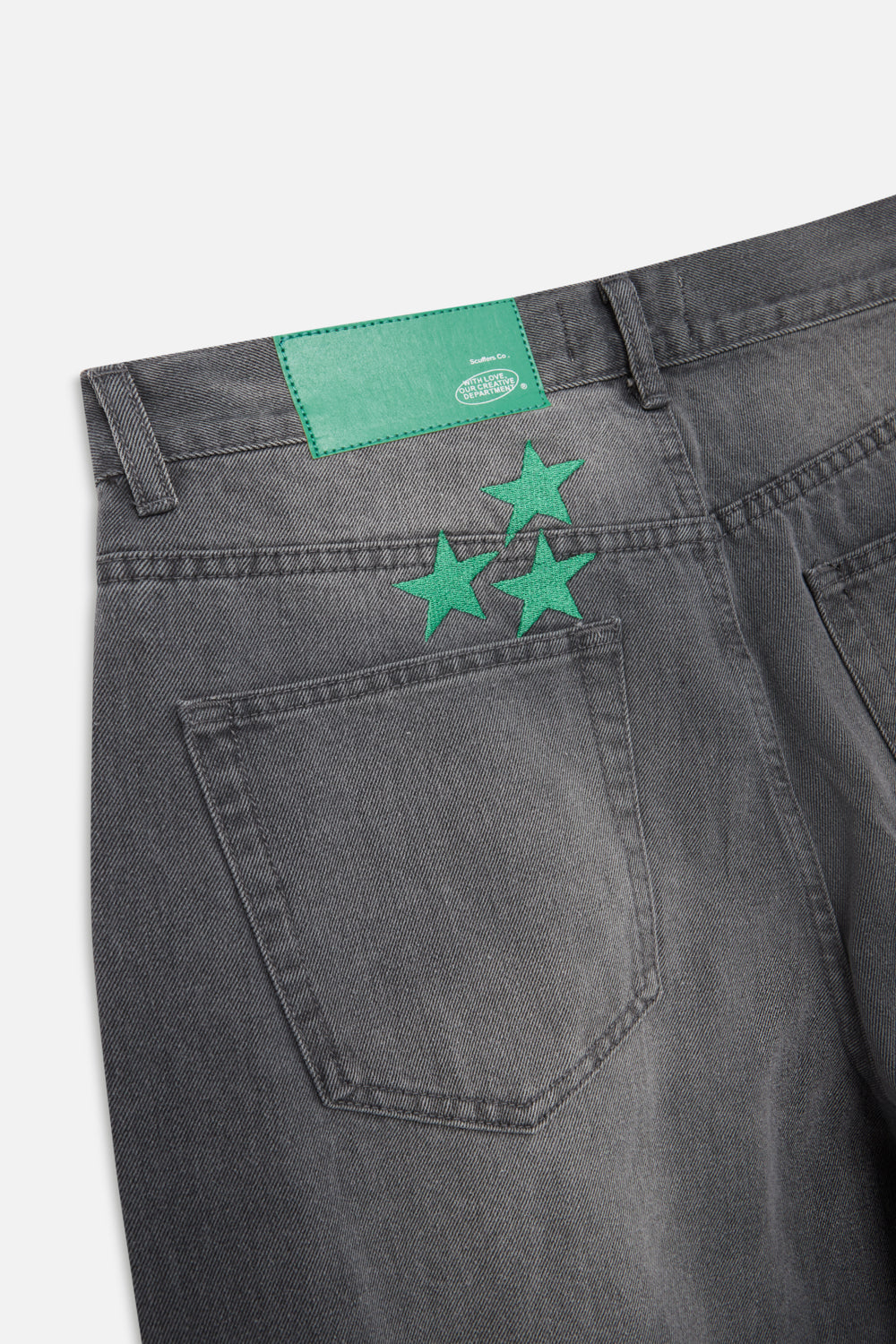 Jumbo Pants Washed Grey – Scuffers