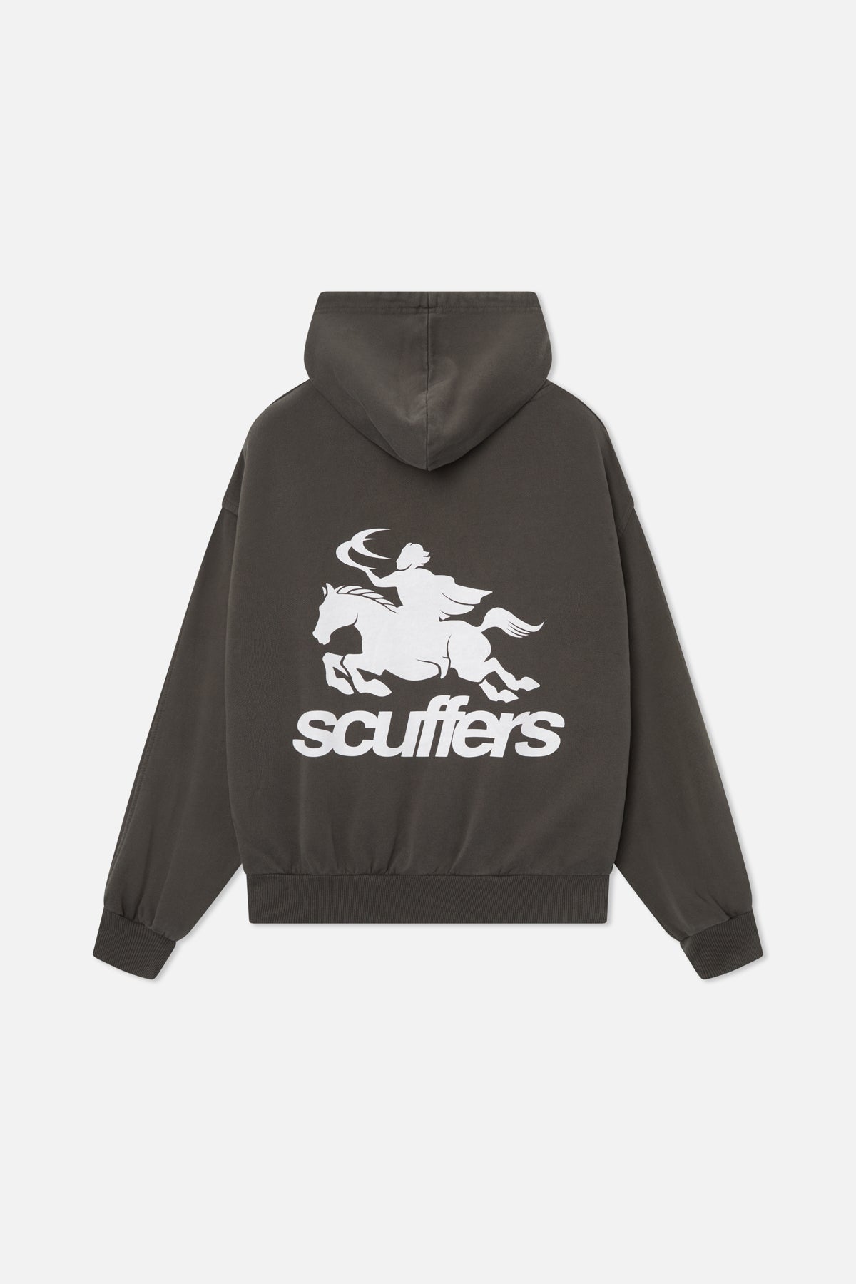 Emblem Black Hoodie – Scuffers