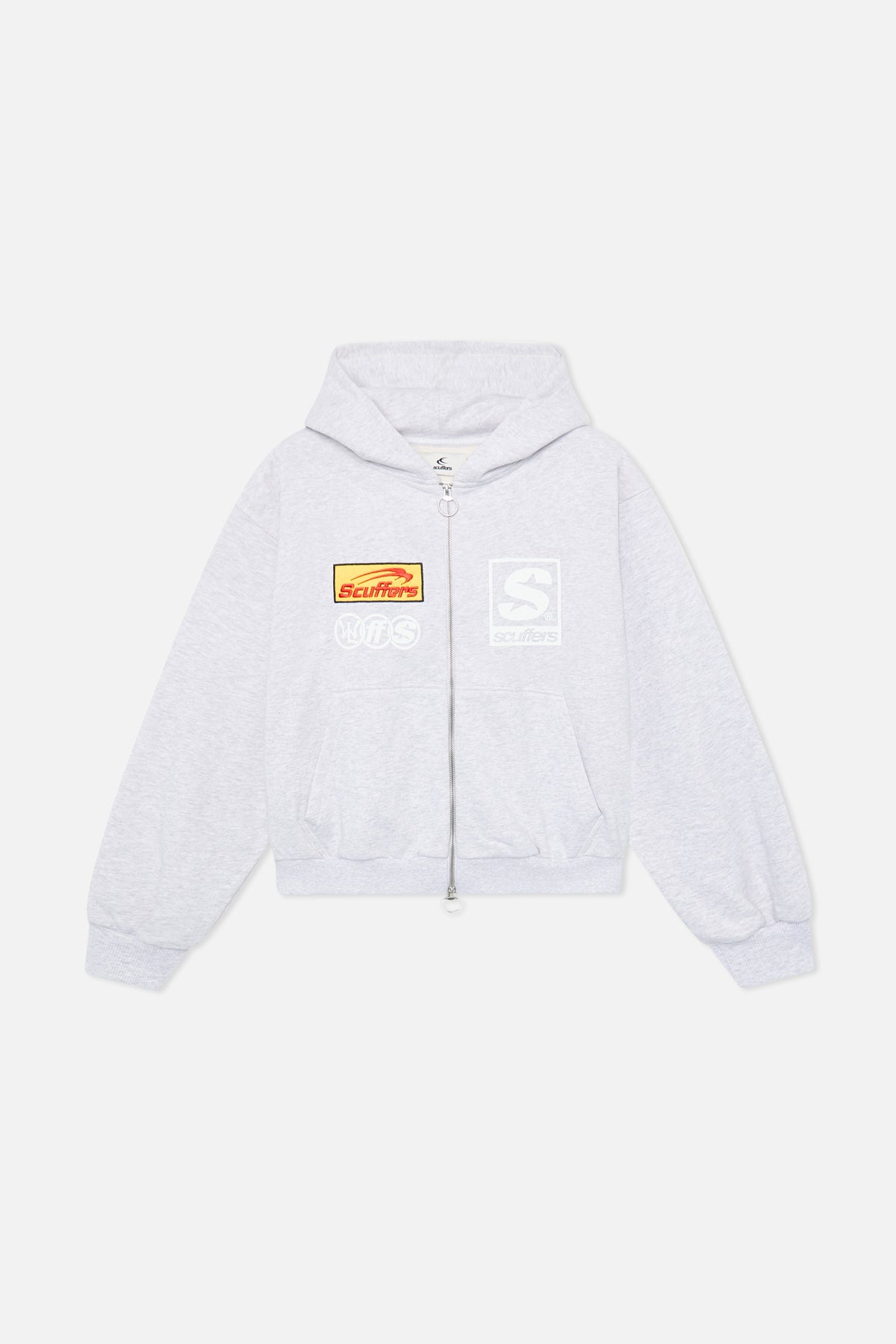 Starnova Grey Melange Zipper – Scuffers