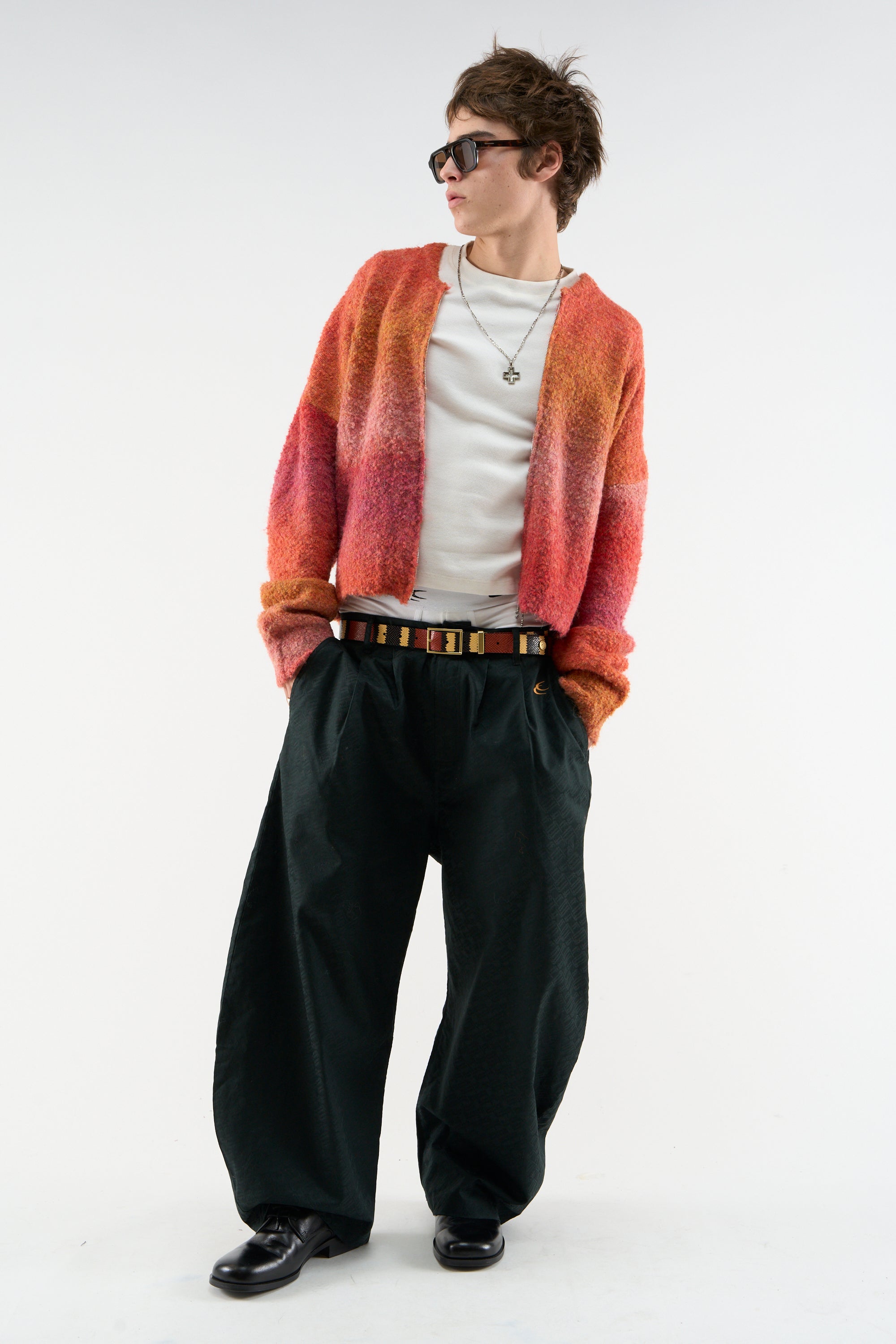 Quarter Red Zipper Knit – Scuffers