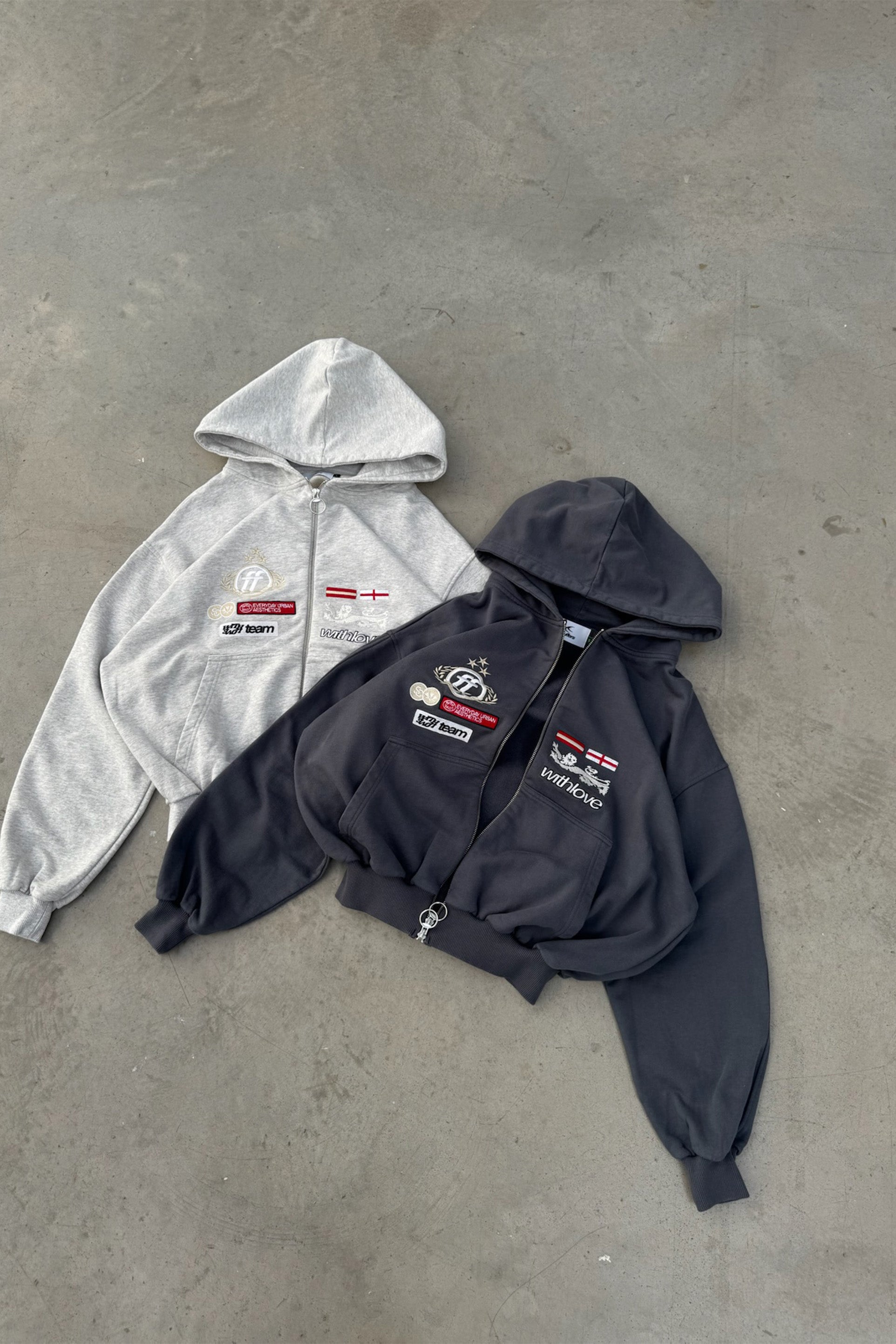 Mayor Light Grey Zipper – Scuffers