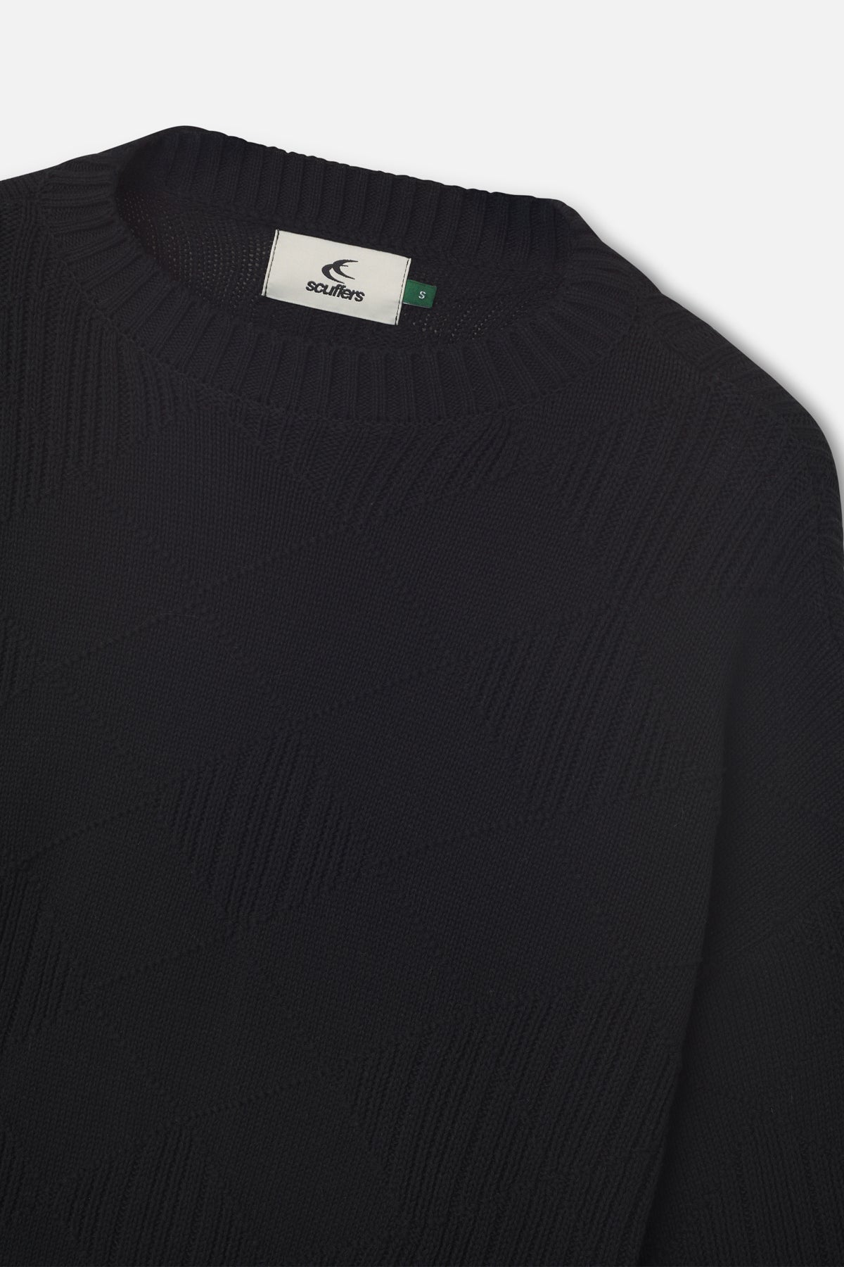 Martine Black Knit – Scuffers