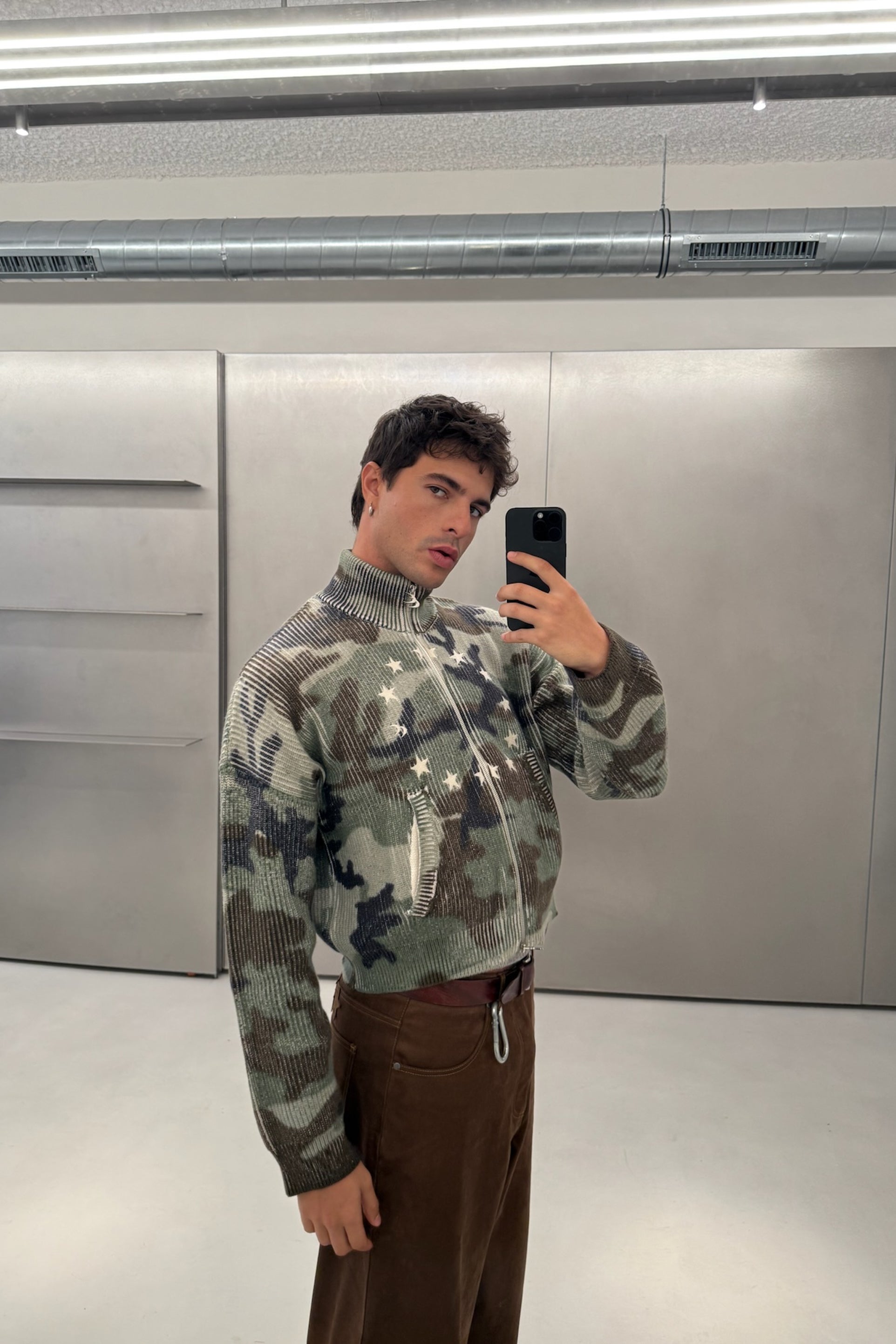 Ea Camo Knit Zipper – Scuffers