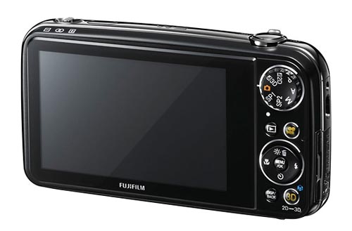 Fujifilm's FinePix Real 3D W3 digital camera lets user capture