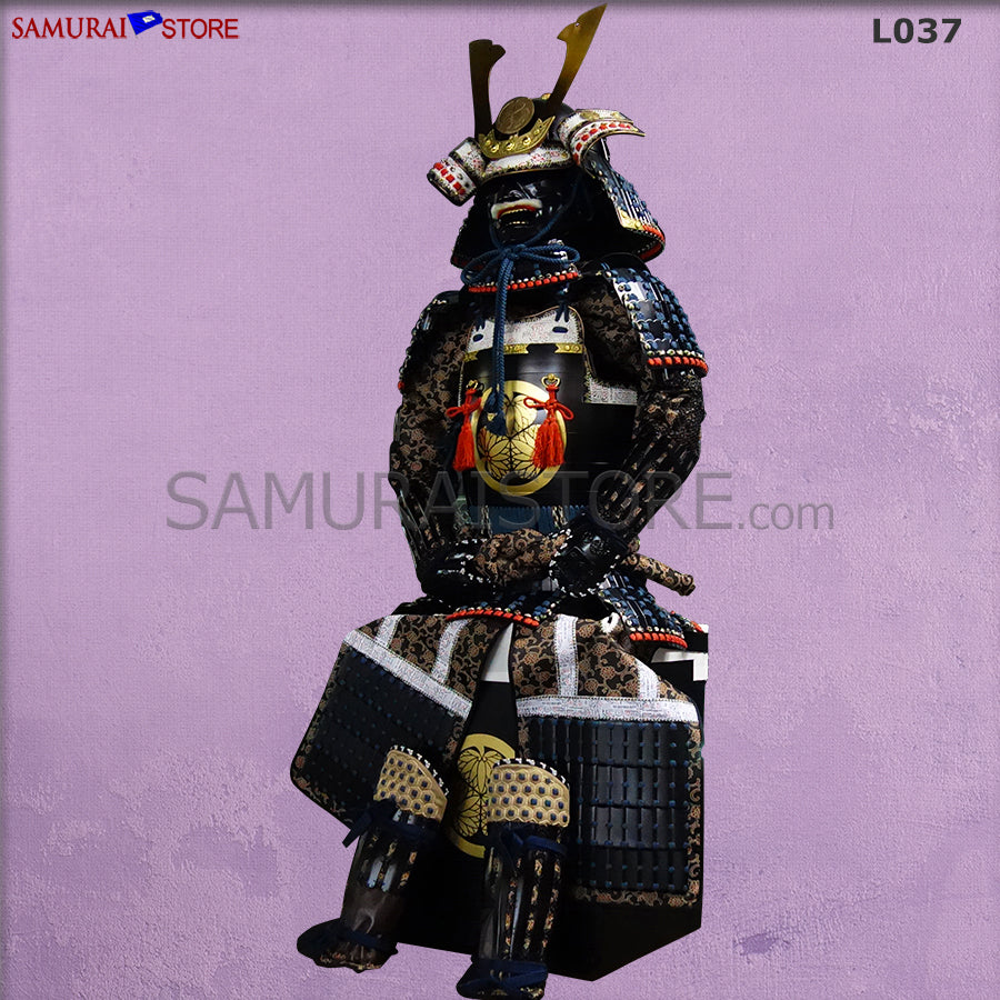 L037 甲冑 『道玄』 家紋入 等身大 - サムライストア SAMURAI STORE