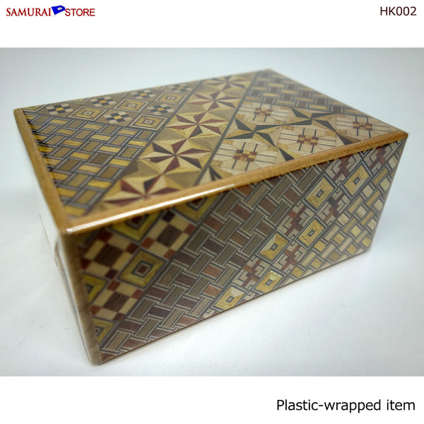 Yosegi Craft Puzzle Box 21 Steps (HK002) | SAMURAI STORE