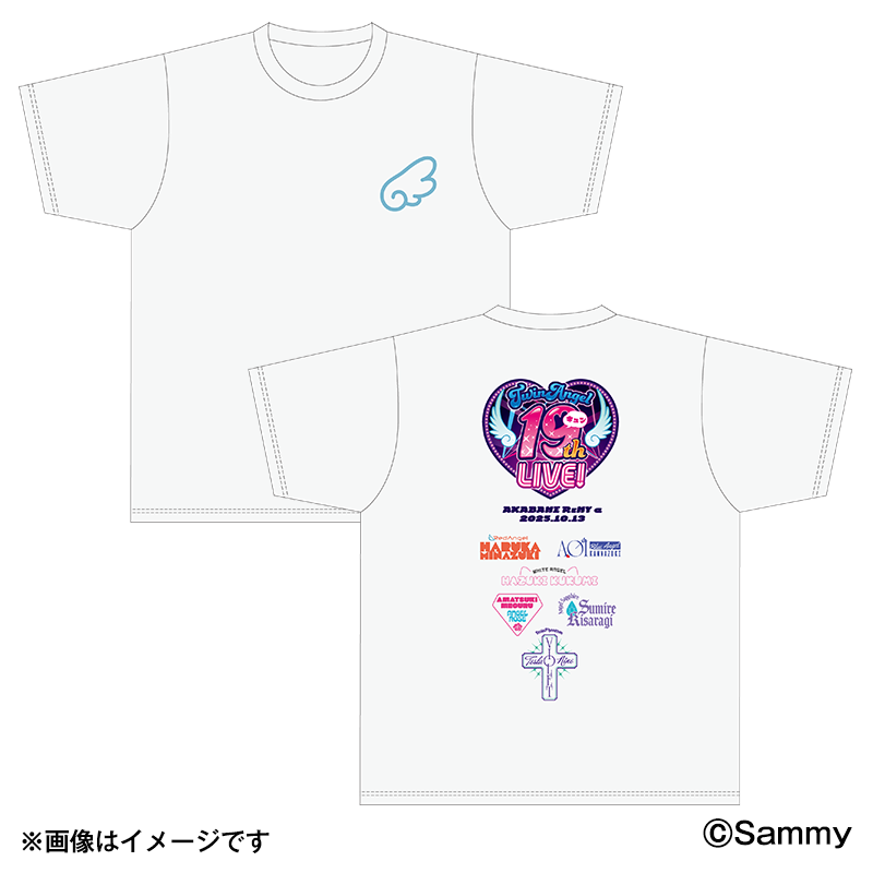 ツインエンジェル 19th LIVE! Tシャツ