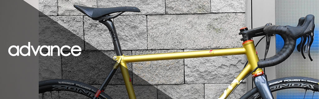 自転車ロードフレームオーダー サムソン | クロモリやステンレス製