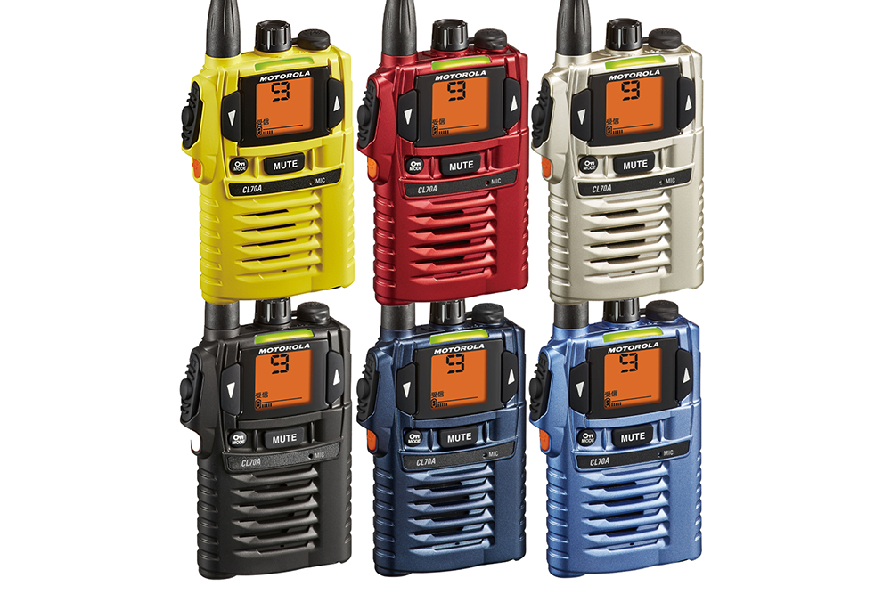 2台 MOTOROLA モトローラトランシーバー CL70A 2台 MOTOROLA