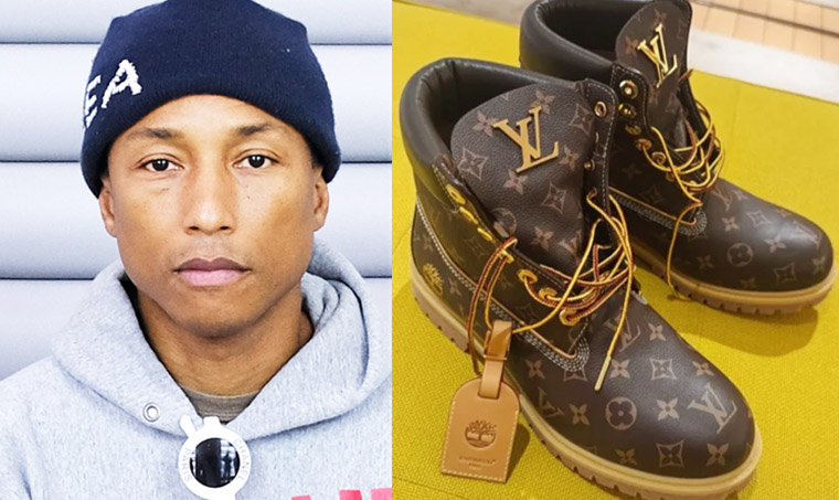 Pharrell and Louis Vuitton Debut $82K Timberland Boots - Just in