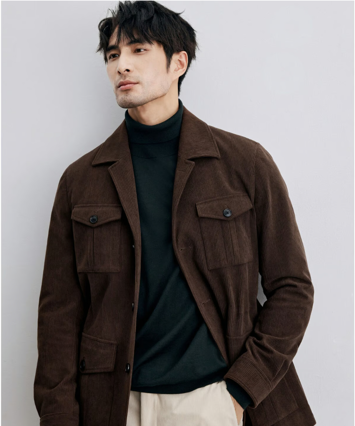 コーデュロイ サファリ ジャケット | 【SANHEER】メンズ ビジネス