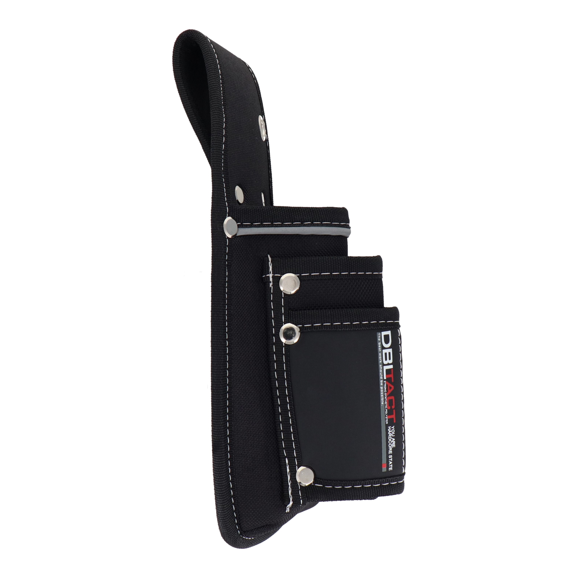 DT-TS-14-BK 作業ベルト・収納袋 工具ケース ペンチサック3段｜株式