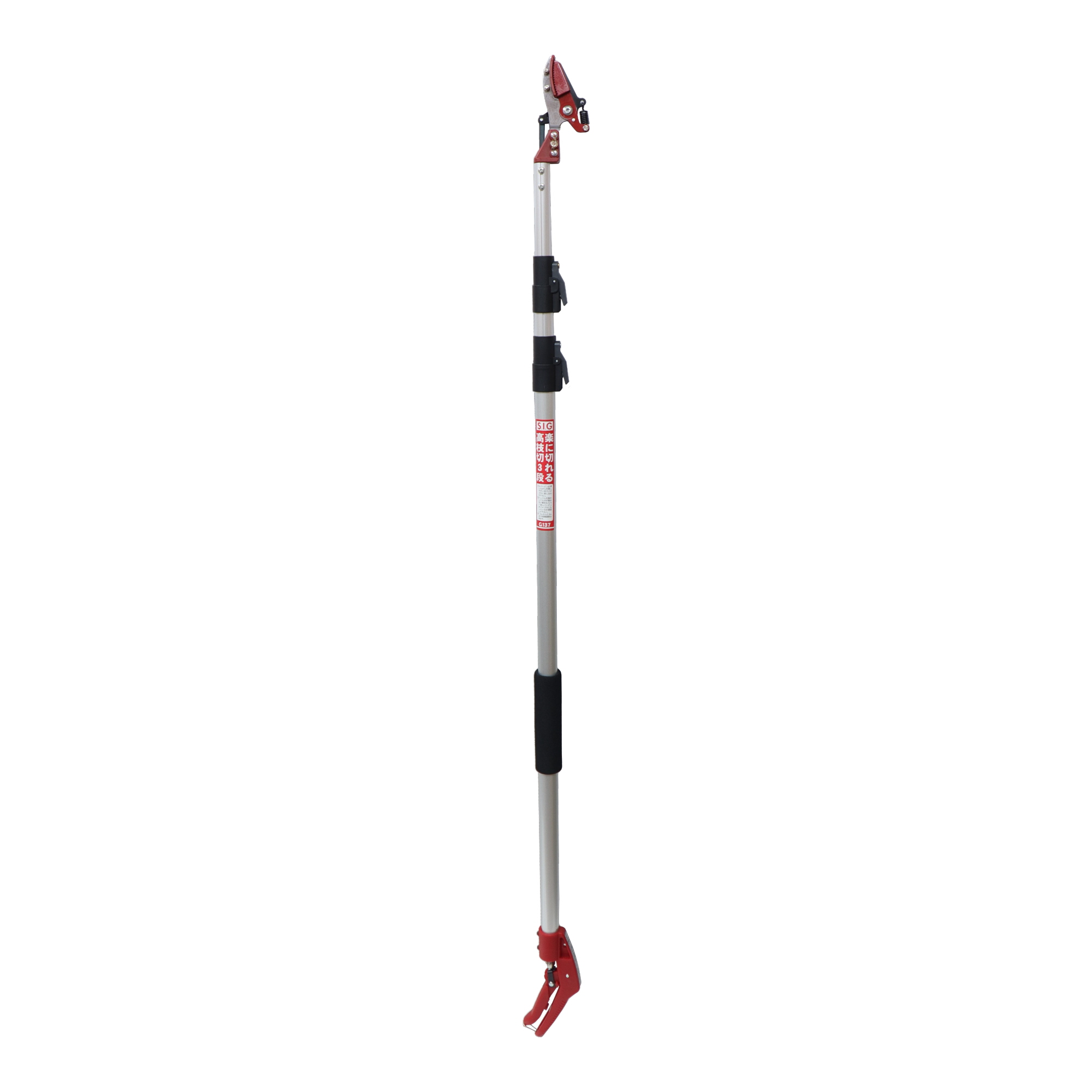 G137 鋏（ハサミ） 高枝切鋏 楽に切れる高枝切3段｜株式会社 三共