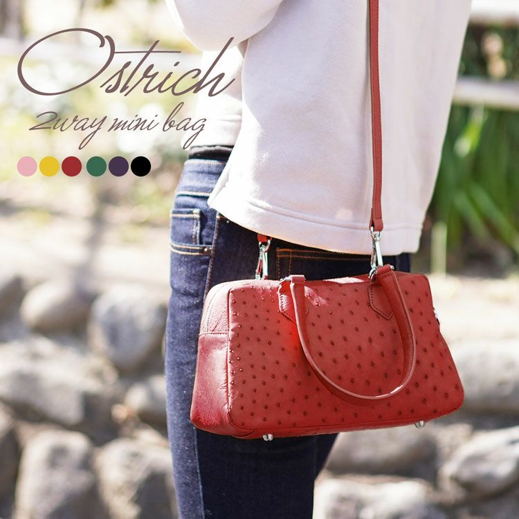 レディース-バッグ-オーストリッチ 通販｜オーストリッチバッグなら三