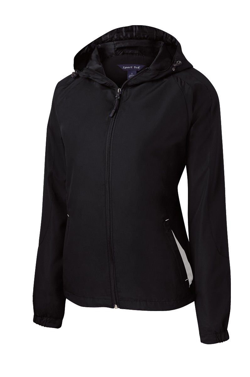 Sport-Tek® Women's Colorblock Hooded Raglan Jacket. LST76 – SanMar