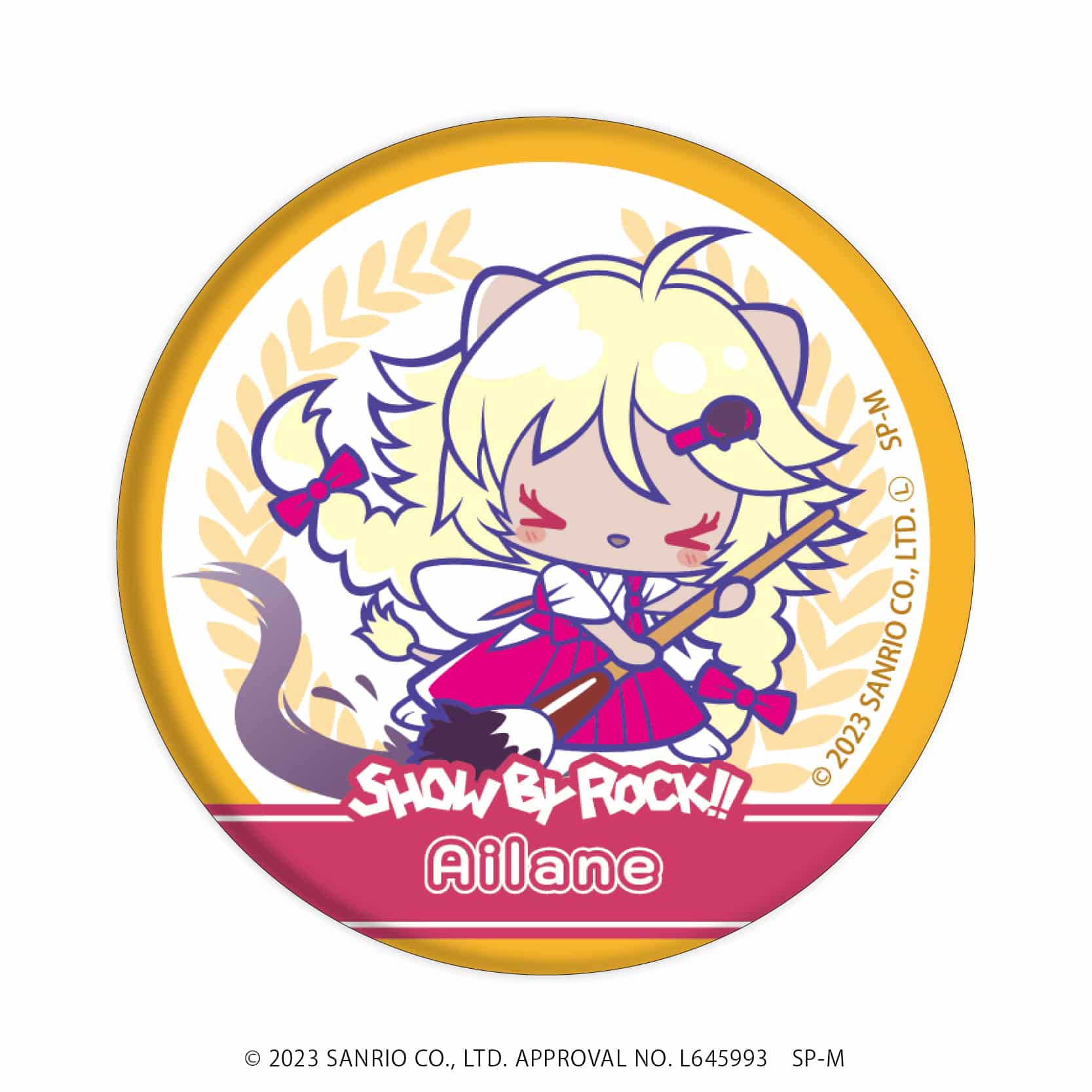 SHOW BY ROCK!!｜缶バッジ「SHOW BY ROCK!!」42/部活動応援部ver