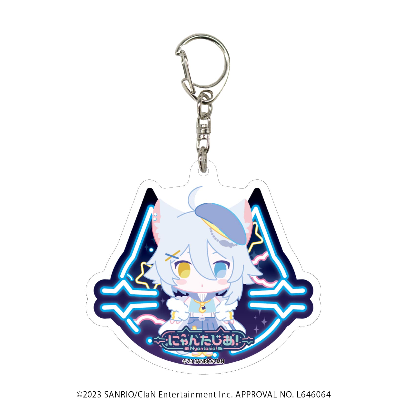 にゃんたじあ！｜アクリルキーホルダー「にゃんたじあ！」01