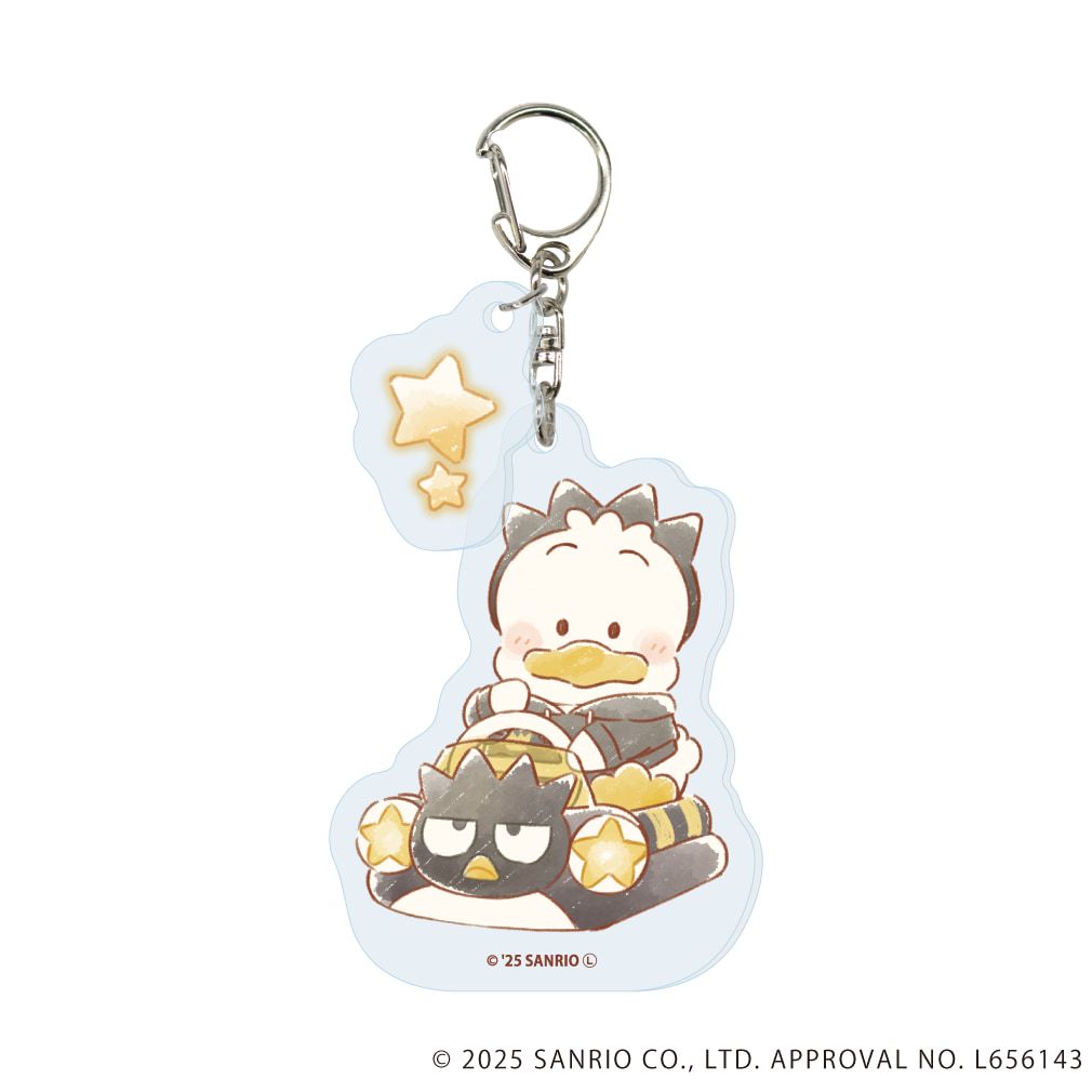 はぴだんぶい｜パーツ付きアクリルキーホルダー「はぴだんぶい」08