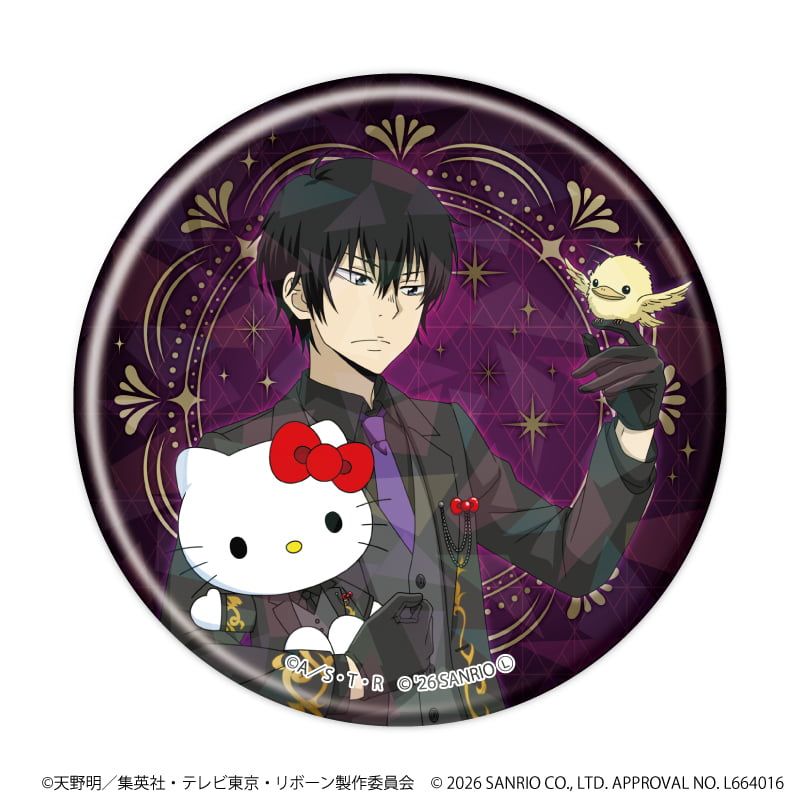 家庭教師ヒットマンREBORN!×SANRIO CHARACTERS｜ホログラム缶バッジ