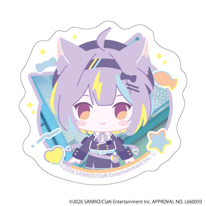 にゃんたじあ！｜アクリルスタンド「にゃんたじあ！」08/若魔影ネオン