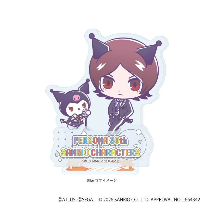 P30th×サンリオキャラクターズ｜アクリルスタンドプレート「P30th